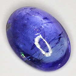 4.34ct Tanzanite Oval Cabochon 12x8mm