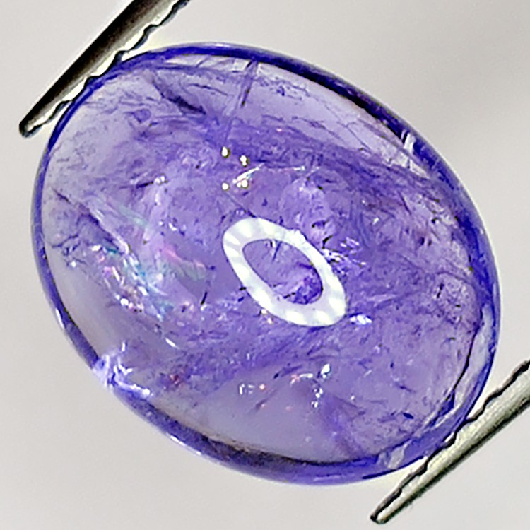 Cabochon ovale Tanzanite 3.60ct 11x8mm