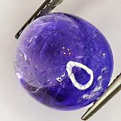 Cabochon ovale Tanzanite 3.60ct 11x8mm