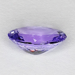 0.88ct Tanzanite taille ovale 6x5mm