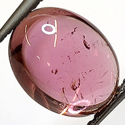 2.16ct Turmalina Rosa Cabujón Oval 9.20x7.19mm