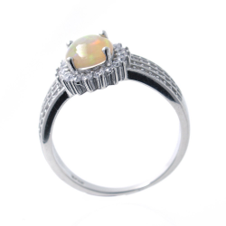 Opal and Silver 925 Ring