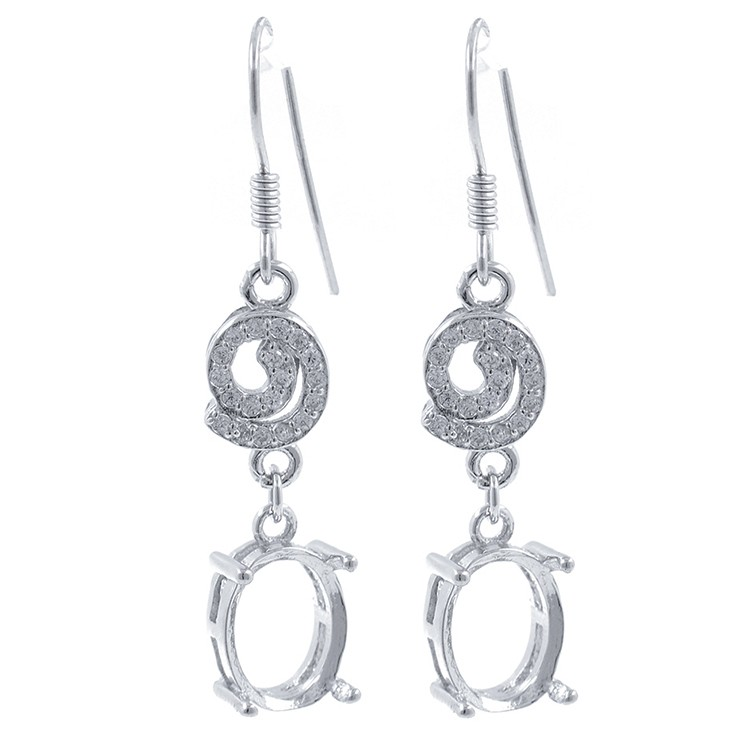 925 Silver earrings fittings