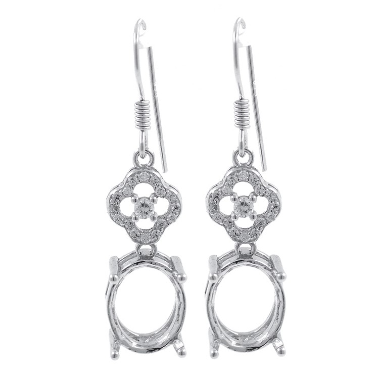 925 Silver earrings fittings