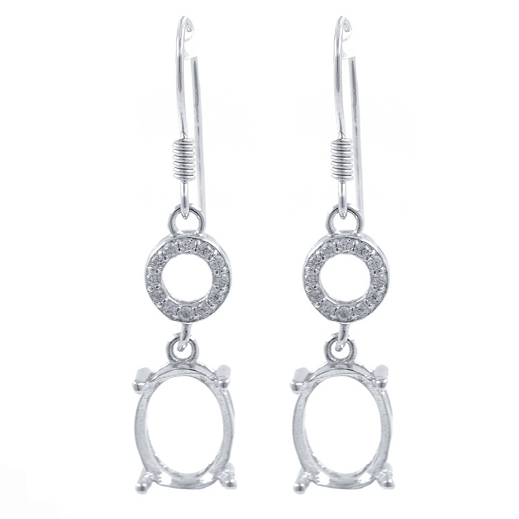 925 Silver earrings fittings