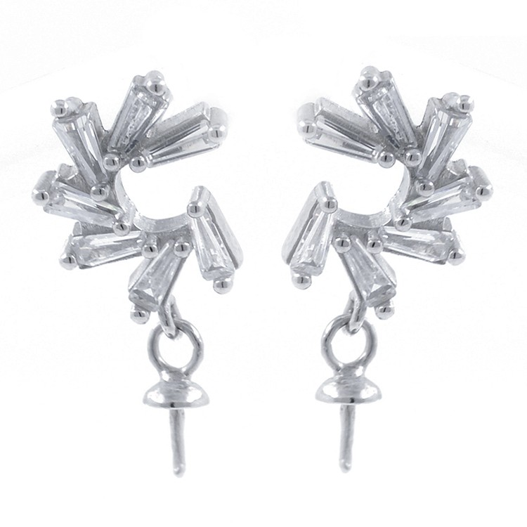 925 Silver earrings fittings