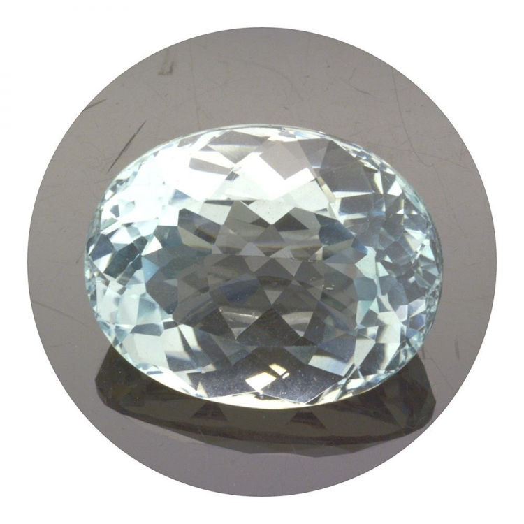 23,64ct Unheat BlueTopaz Oval Cut