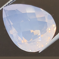 13.46ct Ametista Lavanda Taglio Pera con Scacchiera