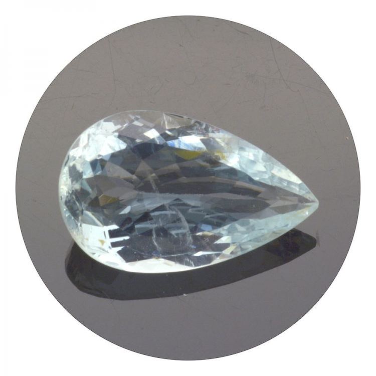 6,18ct. Aquamarine Pear Cut