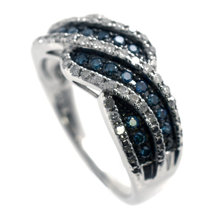 Diamonds and Silver 925 Ring