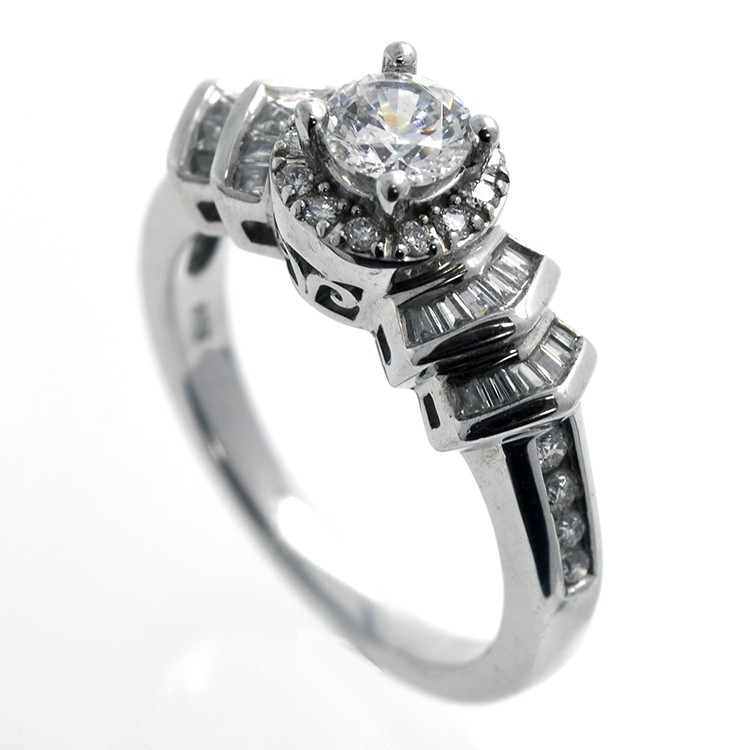 Diamonds and Silver 925 Ring