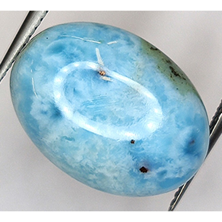 14.02ct Larimar Taille Cabochon Ovale