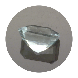 3,78ct. Aquamarine Emerald Cut