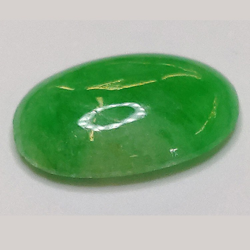 1.82ct Jade impérial Taille Cabochon Ovale