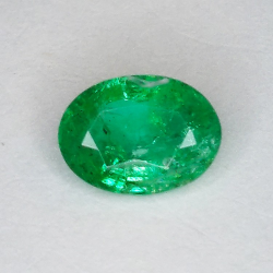 1.53ct Émeraude Taille Ovale