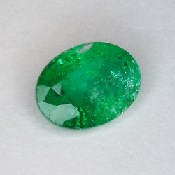 1.53ct Smeraldo Taglia Ovale