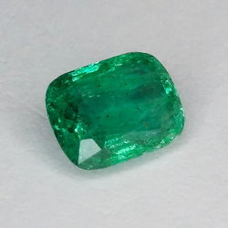 2.31ct Emerald Cushion Cut