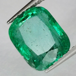 2.31ct Emerald Cushion Cut