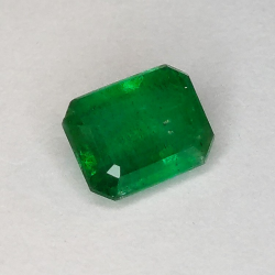 1.10ct Émeraude Taille Émeraude