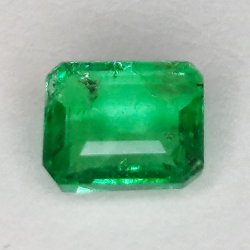 1.22ct Emerald Emerald Cut 6.82x5.92mm