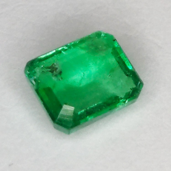 1,22ct Smeraldo Taglio smeraldo 6,82x5,92 mm