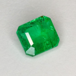 1.51ct Smaragde Smaragd Schnitt