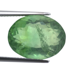 16,37ct. Fluorite Oval Cut