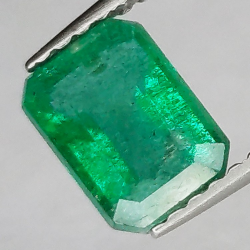 1.18ct Émeraude Taille Émeraude