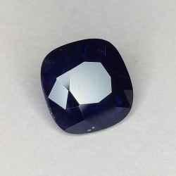 3.11ct Saphir Taille Coussin