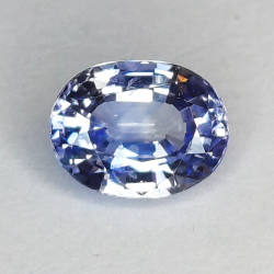 1.89ct Zaffiro Facettato Ovale