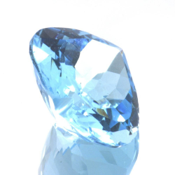 13,77ct Swiss BlueTopaz Heart Cut