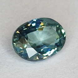 1,42ct Saphir taille ovale 7,18x5,28 mm