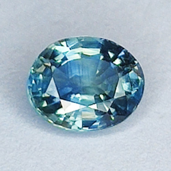 0.91ct Saphir Oval Schnitt