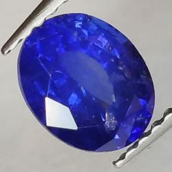 1.59ct Saphir Oval Schnitt