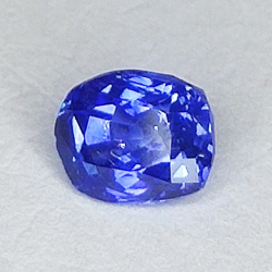 0.97ct Saphir Taille Coussin