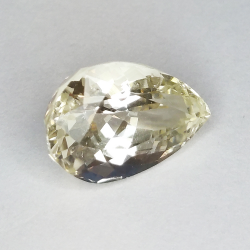 6.58ct Spodumena Taille Poire