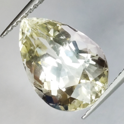 6.58ct Espodumena Talla Pera