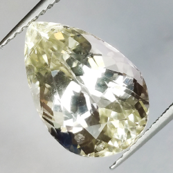 6.58ct Spodumena Taille Poire