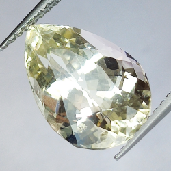 6.58ct Espodumena Talla Pera