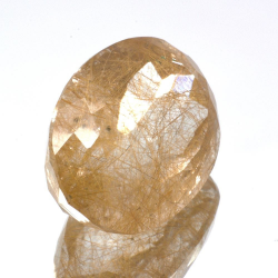 17,53ct. Rutile Quartz Oval Cut