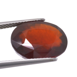 12,56ct.Hessonite Garnet Oval Cut