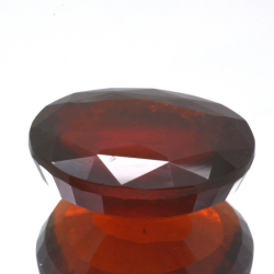 12,56ct.Hessonite Garnet Oval Cut