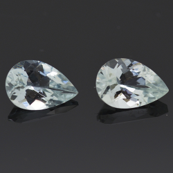 Aquamarine Pear Size 9 x 6 mm