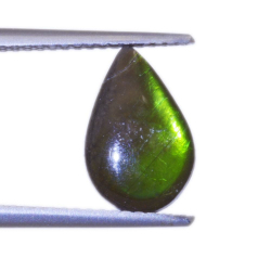 1,25ct.Ammolite Cabochon Pear Cut