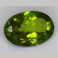 3.11ct Peridot Oval Schnitt