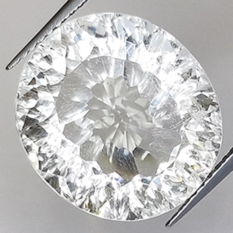 12.86ct Citrin-Quarz Millenium Oval Schnitt