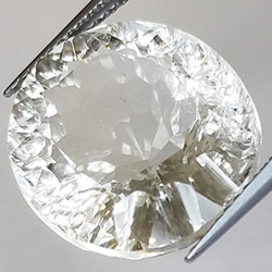 12.86ct Citrin-Quarz Millenium Oval Schnitt