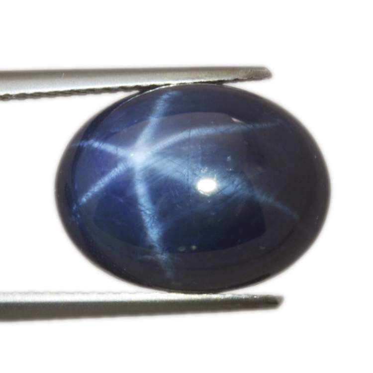 14,91ct.Star Sapphire Cabochon Oval Cut