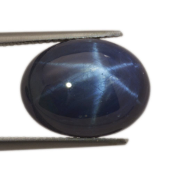 14,91ct.Star Sapphire Cabochon Oval Cut