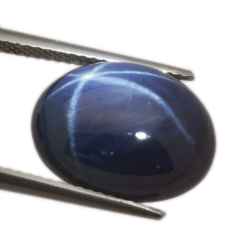 14,91ct.Star Sapphire Cabochon Oval Cut